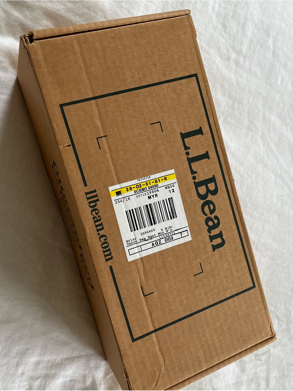 L.L. Bean women’s Tan/Brown Leather Boat Shoes - Picture 6 of 6